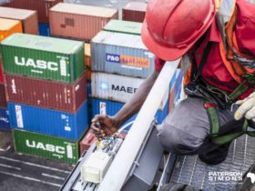 Safety harnesses and lanyards for working at height.
