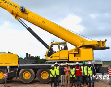 PATERSON SIMONS THEORY & PRACTICAL GROVE TRAINING FOR TECHNICIANS BASED IN TAKORADI